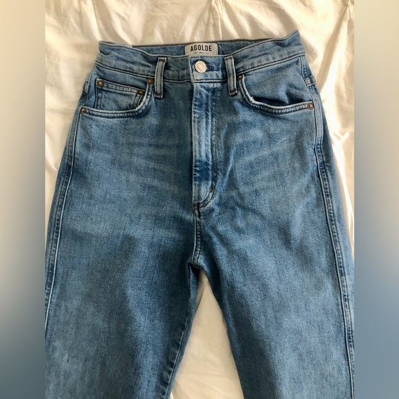 Agolde 90’s Pinch Waist Jeans Size 25 - Picture 3 of 8